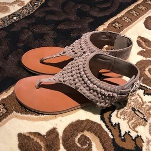 Vince Camuto Suede Rohana Buckle Sandals